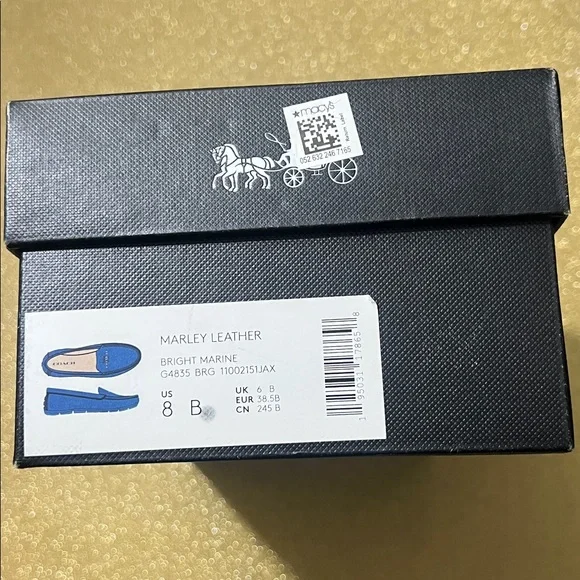 Gently Used Coach Women's Marley Leather Loafers - Picture 17 of 17